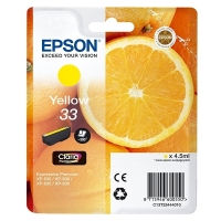 Epson 33 (T3344) cartucho de tinta amarillo (original)