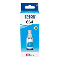Epson 664 (T6642) botella de tinta cian (original)