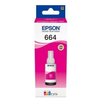 Epson 664 (T6643) botella de tinta magenta (original)
