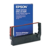 Epson ERC-23B/R cinta entintada negra / roja (original)