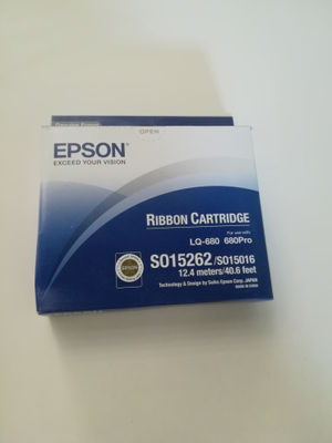Epson ribbon cartridge lq-680 680Pro S015262/S01501 12.4 meters/40.6 f