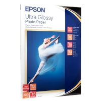 Epson S041927 papel fotográfico Ultra Glossy | 300 gramos | A4 | 15 hojas