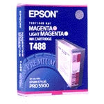 Epson T488 cartucho magenta/ magenta claro (original)