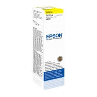 Epson T6734 botella de tinta amarilla (original)