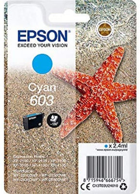 Epson TIN 603 - Cyan - Original - Tintenpatrone C13T03U24010