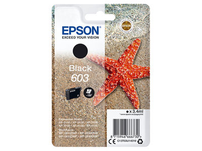 Epson TIN 603 - Schwarz - Original - Tintenpatrone C13T03U14010