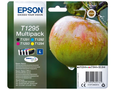 Epson Tinte Multipack black/cyan/magenta/yellow C13T12954012
