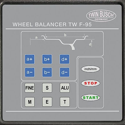 Equilibradora de ruedas automática - TW F-95 - Foto 3