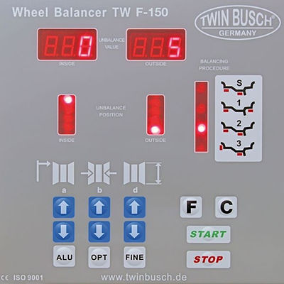 Equilibradora de ruedas semiautomática - TW F-150 - Foto 2