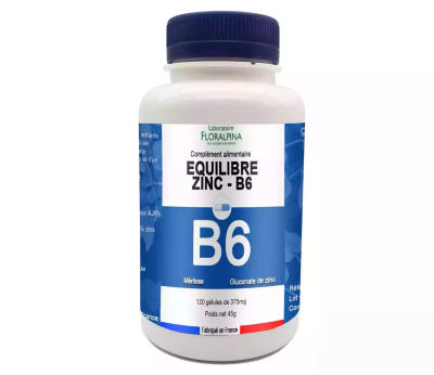 Equilibre - Zinc/B6 - 120 gélules