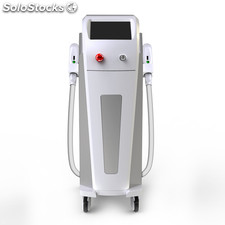 Equipamento laser 3 em 1 IPL + E-light + SHR depilação e rejuvenescimento