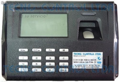 Equipo biometrico dactilar para control de personal y control de asistencia.