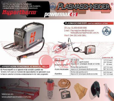 Equipo de corte por plasma Hypertherm Powermax 45