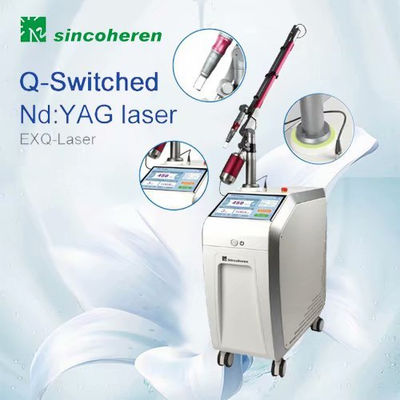 Equipo Q-Switch nd yag laser 1064nm eliminar tatuaje
