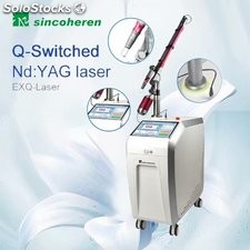 Equipo Q-Switch nd yag laser 1064nm eliminar tatuaje