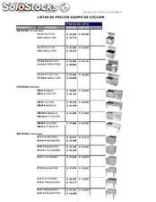 Equipos de cocinas industriales