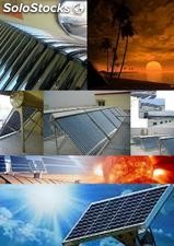 Equipos solares en calentamiento de agua industriales y domesticos