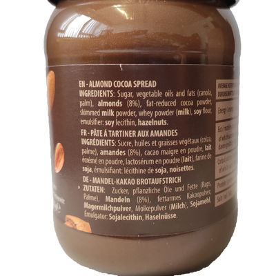Erikol - Almendra para untar de cacao - 400gr -Hecho en Bélgica- - Foto 2