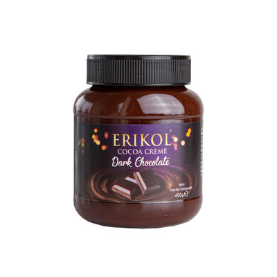 Erikol - Cocoa Creme - Dark Choco Kakao Brotaufstrich - 400gr -Made in Belgium