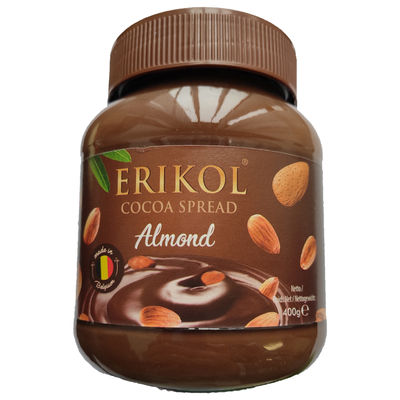 Erikol - Cocoa Spread Almond - Kakao Brotaufstrich - 400gr -Made in Belgium-
