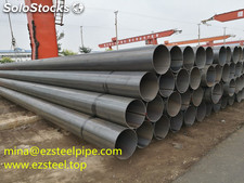 ERW Welded Low Carbon Steel Round Pipe&amp;Tube for Construction