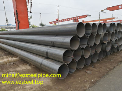 ERW Welded Low Carbon Steel Round Pipe&amp;Tube for Construction