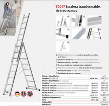 Comprar Escalera Aluminio | Catálogo de Escalera Aluminio en SoloStocks