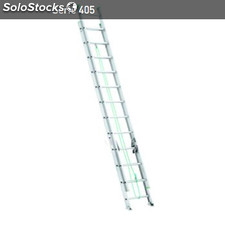 Escalera de aluminio Cuprum de 24 peldaños