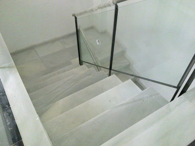 Escalera mármol blanco macael - Foto 2