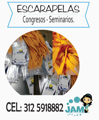 Escarapelas para congreso y seminario