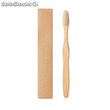 Escova de dentes em bambu branco MIMO9877-06