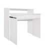 Escritorio consola ALMA, mueble multifunción con mesa extensible. 86,5x90x33 cm.