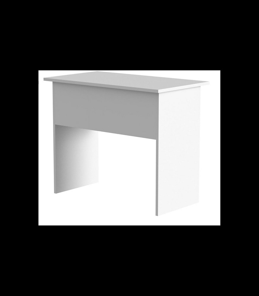 Mesa oficina o despacho Eko acabado blanco, 76 cm(alto)115 cm(ancho)50 cm( fondo)