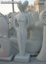 Esculturas talladas en granito modelo Abstracto 120cm