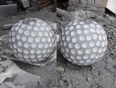 Esferas decorativas de piedra natural esferas para jardines esferas de piedra - Foto 3