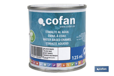Esmalte Ecológico al agua | Envases: 125 o 750 ml | Amplia gama de colores y