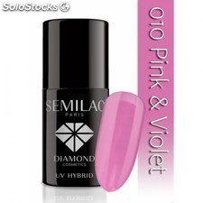 Esmalte Semilac nº010 (Pink &amp; Violet)
