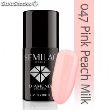 Esmalte Semilac nº047 (Pink Peach Milk)
