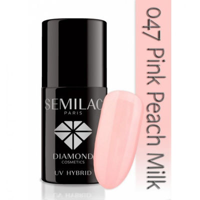 Esmalte Semilac nº047 (Pink Peach Milk)
