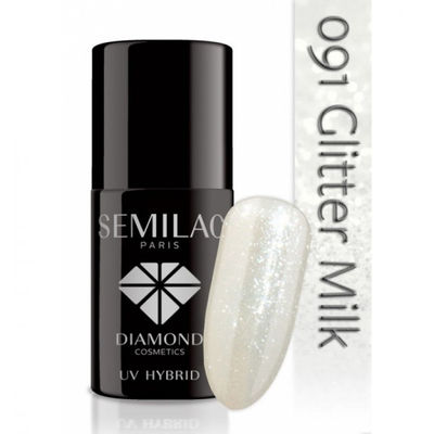 Esmalte Semilac nº091 (Glitter milk)