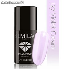 Esmalte Semilac nº127 (Violet Cream)