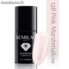 Esmalte Semilac nº128 (Pink Marshmallow)
