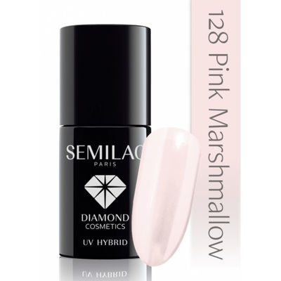Esmalte Semilac nº128 (Pink Marshmallow)