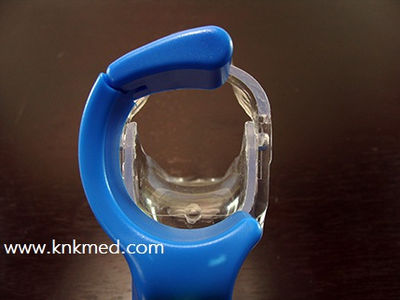 Espébulo vaginal de plástico con soporte de luz - Foto 3