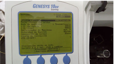 Espectrofotómetro marca Thermo Scientific genesys 10S Uv/visible, usado. - Foto 4