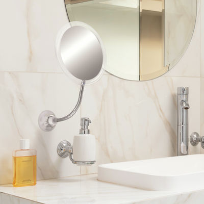 Espejo aumento 7X baño, ventosa, orientable - Foto 3