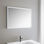 Espejo baño con marco blanco y luz de led 60x80cm. SG19089 - 1