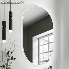 Espejo de baño forma con led 92x52 cm. SGOLIMPI