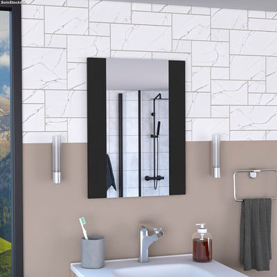 Espejo de baño Madrid. rectangular. 60CM a x 1.8CM p x 45CM l. Wengue - Foto 2