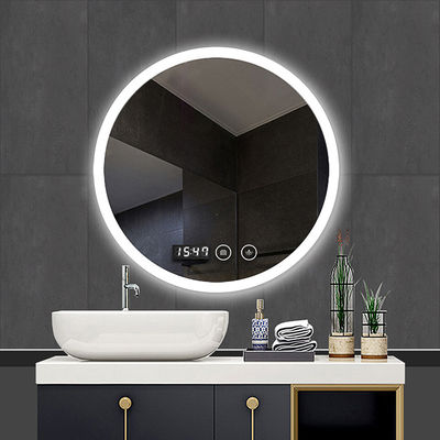 Espejo de tocador LED redondo de 24 pulgadas, espejo de baño montado en la pared - Foto 2